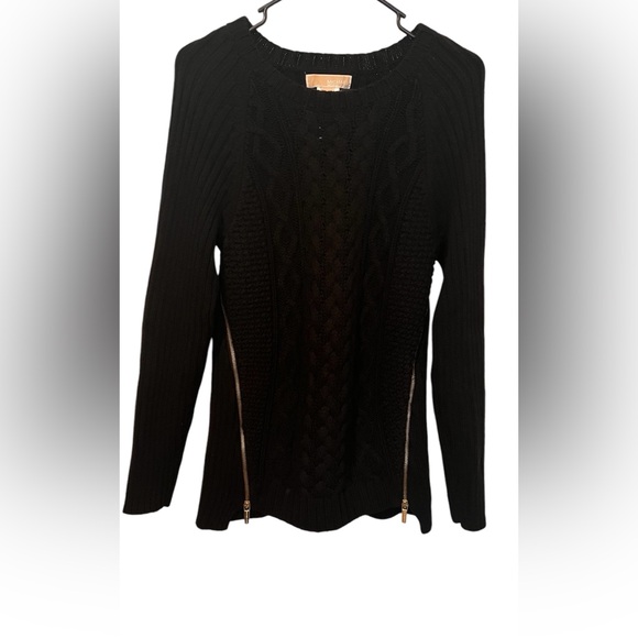 MICHAEL Michael Kors Sweaters - Micheal Kors Cotton Knit sweater-Black